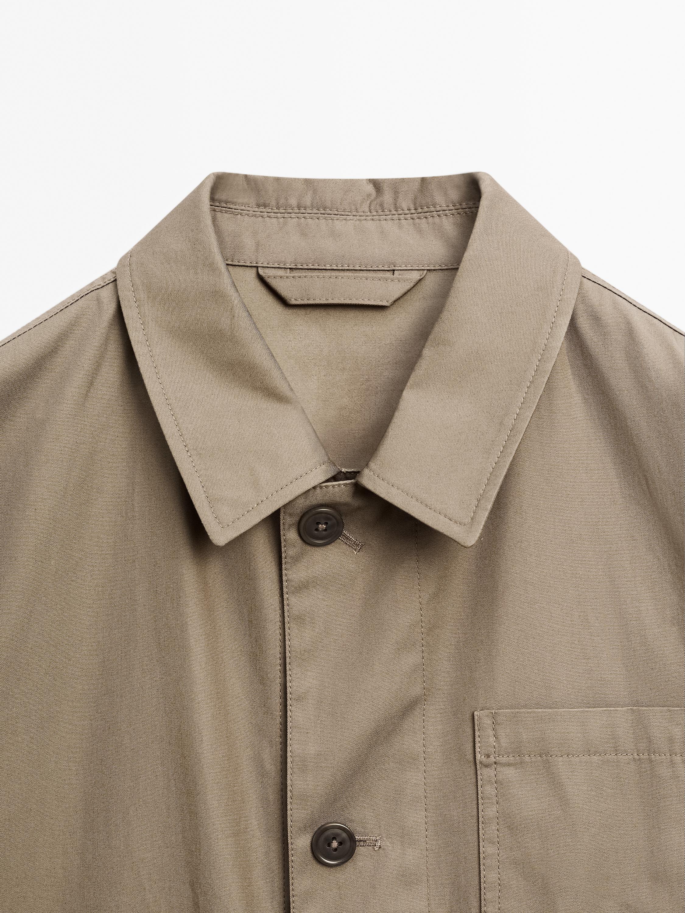 Veste avec poches 100 % coton